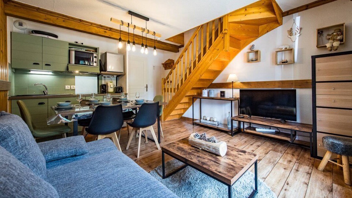 Saint-Sorlin-d'Arves Apartment | Duplex - 4/5 people