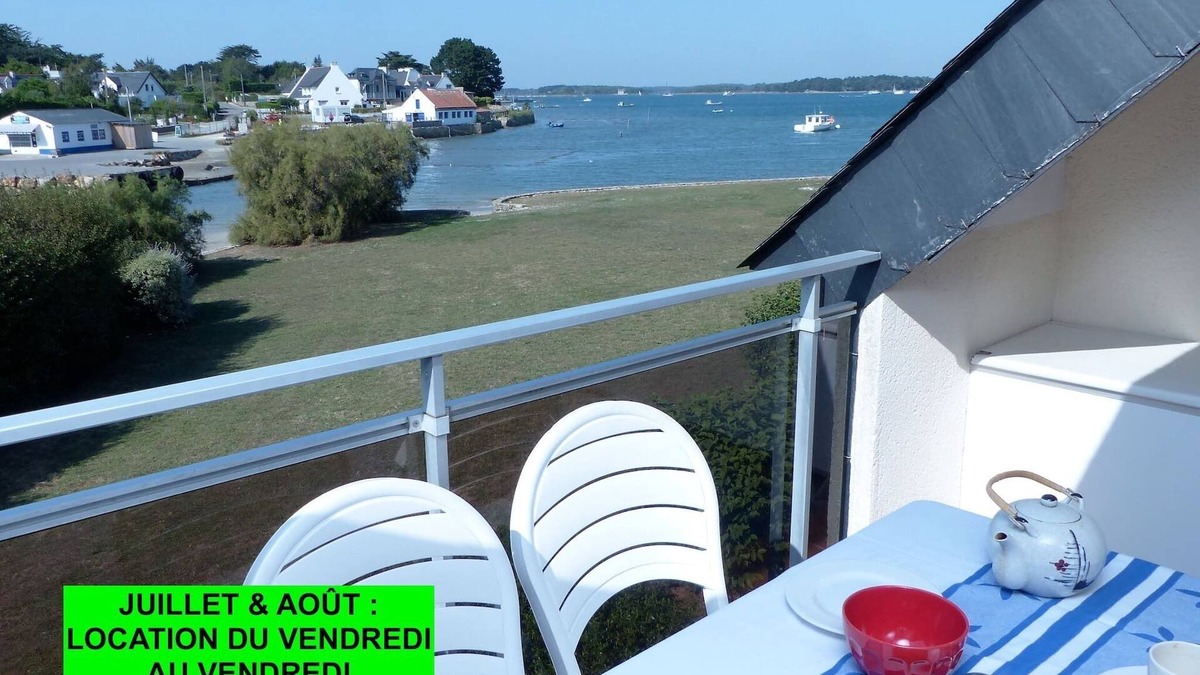 Locmariaquer Apartment | Duplex 4 p with direct access to the beach