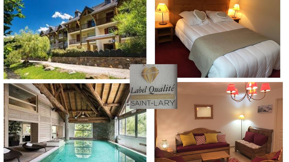Vielle-Aure Apartment | Duplex apartment 6 people - Saint Lary -Interior swimming pool