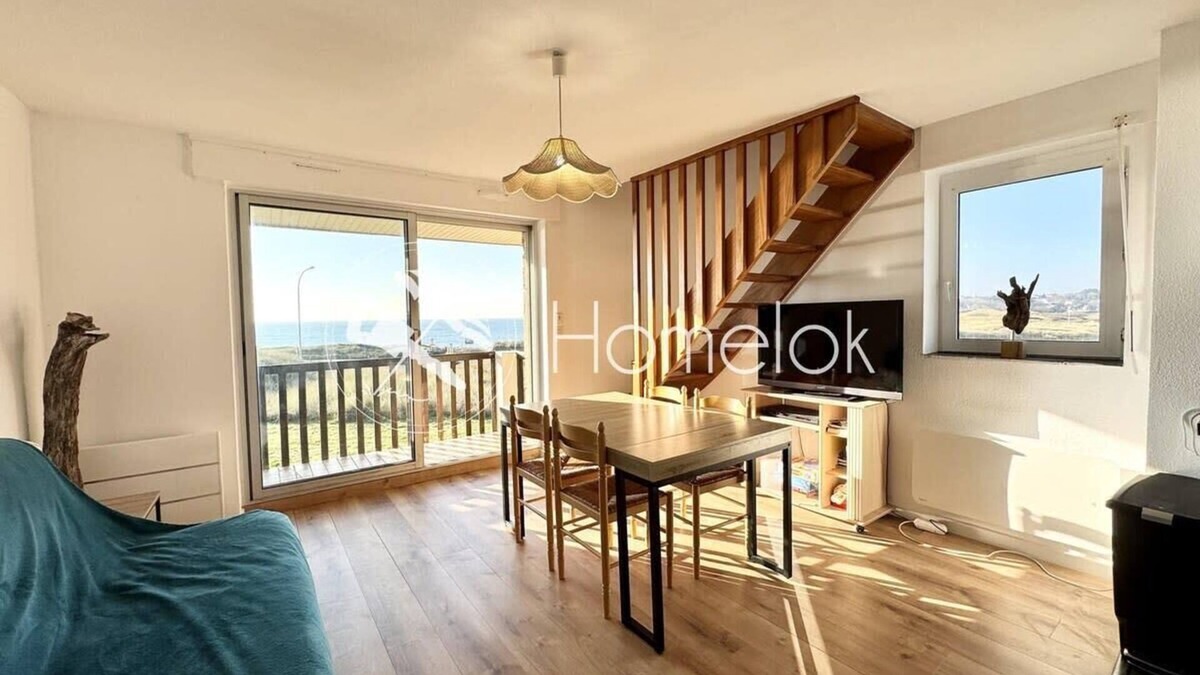 Guidel-Plages Apartment | Duplex - Balcon - Vue océan 180