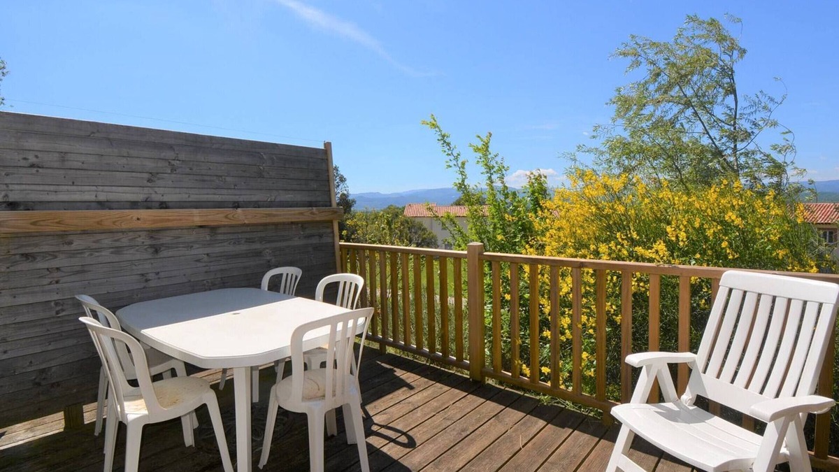 Rouret House | Duplex for 6 with Private Terrace in Grospierres