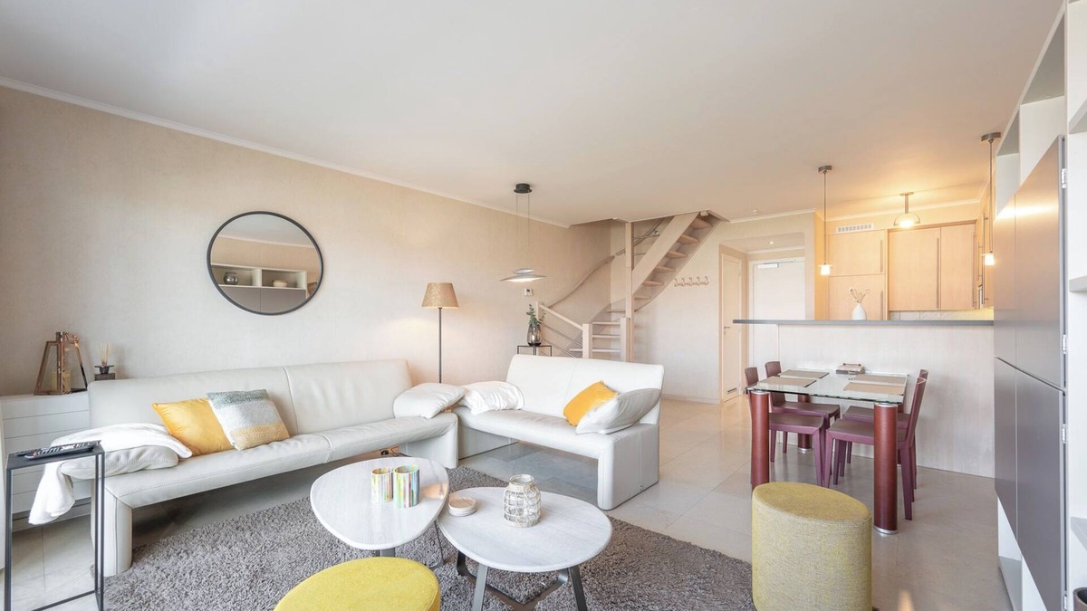 Knokke Apartment | Duplex in Knokke-Heist near Albertstrand Beach