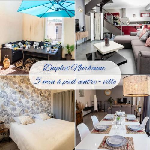 Anatole France Apartment | Duplex moderne centre Narbonne