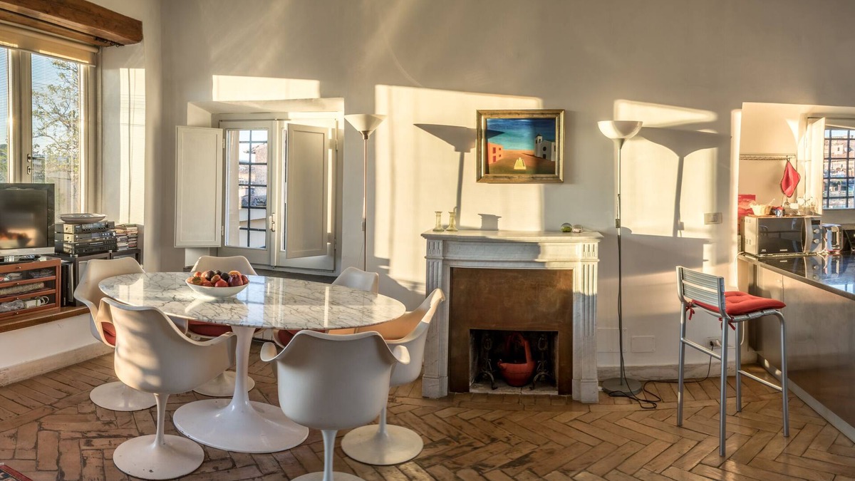 Rione IX Pigna Apartment | Duplex Pantheon Terrace Panoramic Views of San Peter dome, Pantheon and