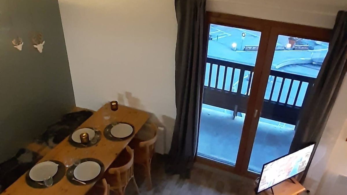 Valmeinier Apartment | Duplex Skis AUX Pieds - VUE Montagne
