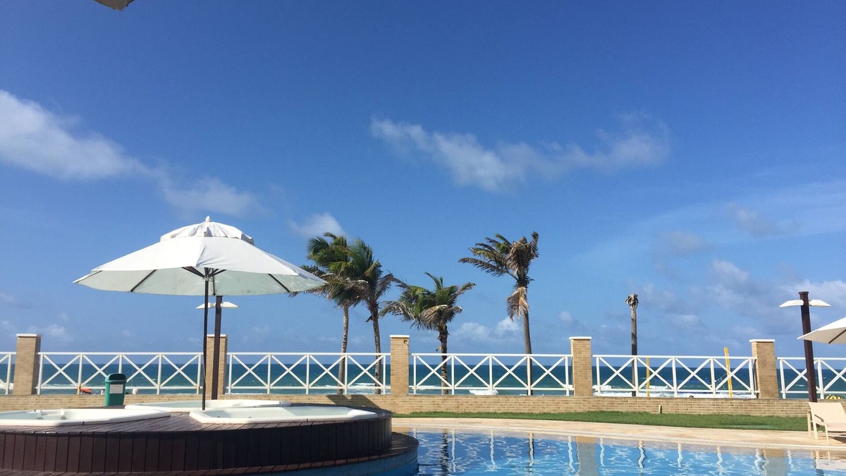 Porto das Dunas Apartment | Duplex waterfront 2km from Beach Park in the most complete condominium of Porto das Dunas