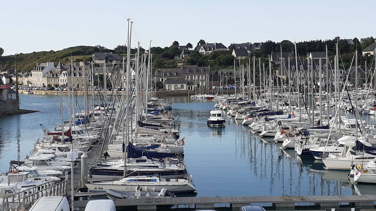 Pleneuf-Val-Andre Apartment | Duplex with view of Dahouët harbour