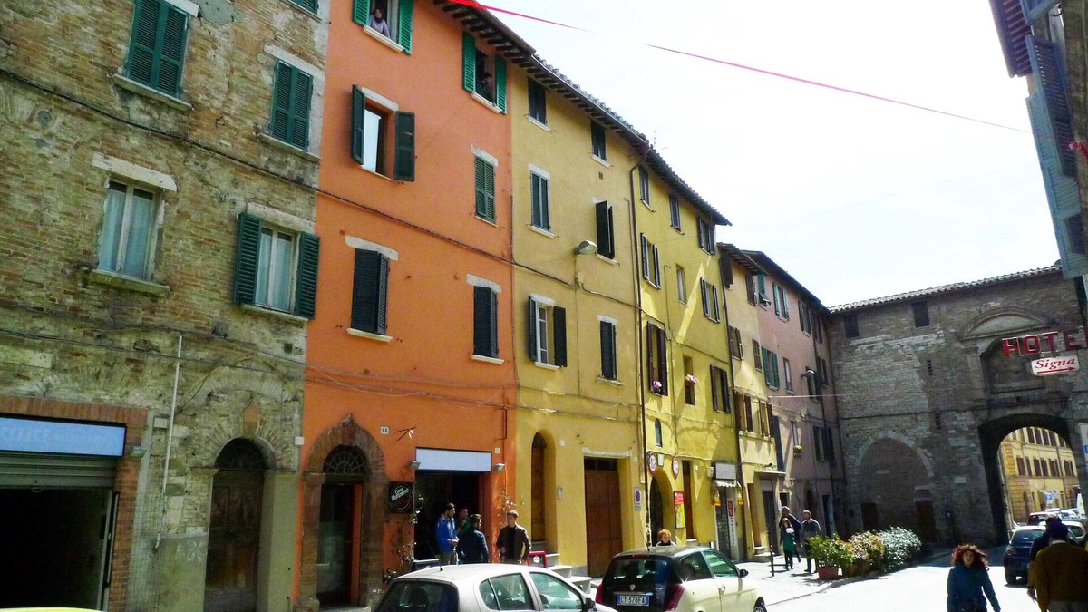 Old Town Apartment | Each window is a painting in the heart of Perugia.