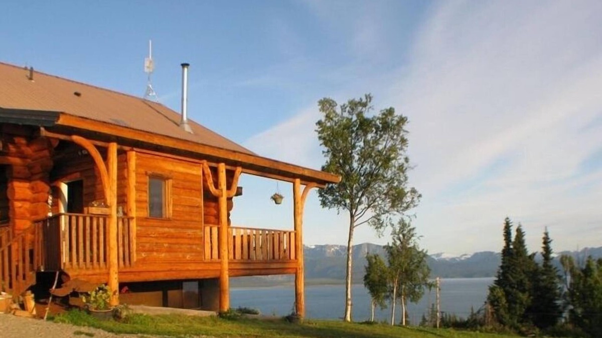 Fritz Creek House | Eagles Rest at Kilcher Family Homestead in Alaska The Last Frontier Kachemak Bay