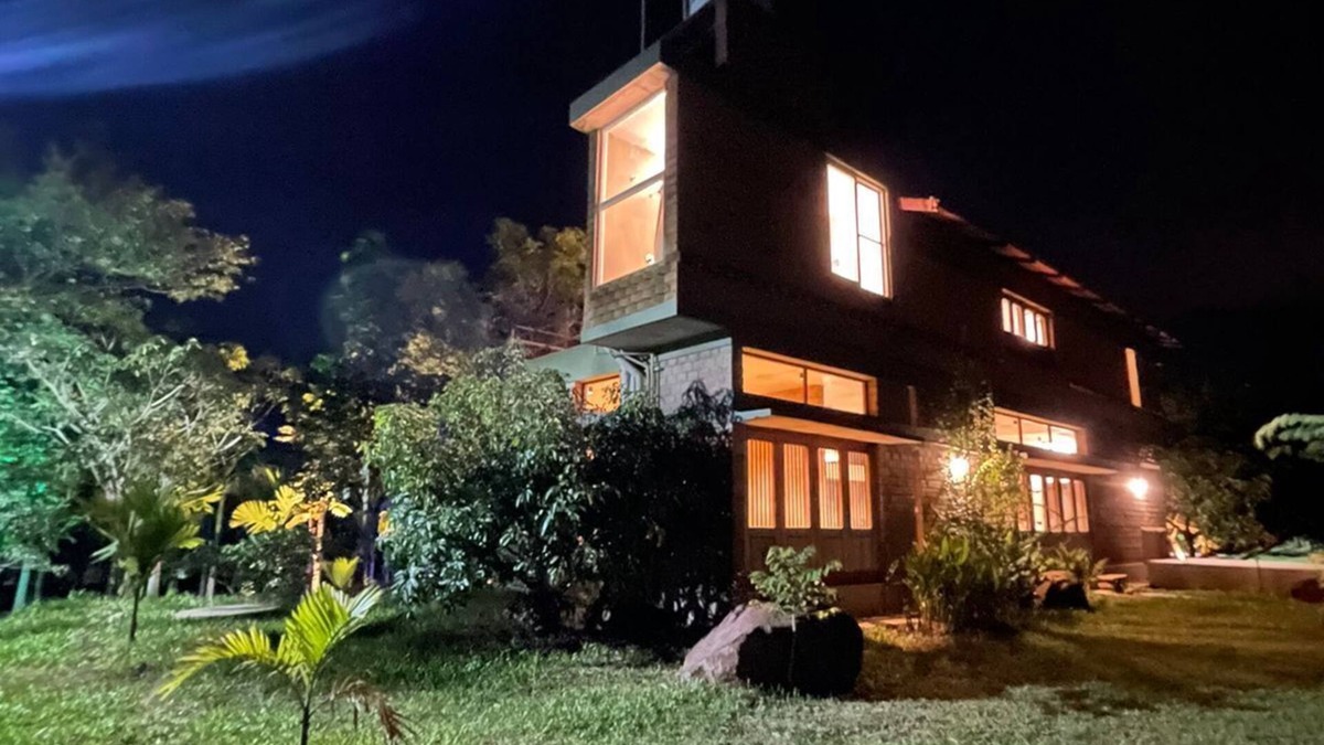 Magadi House | Earth House in Magadi-Farm house, Mango, Neem, Areca trees