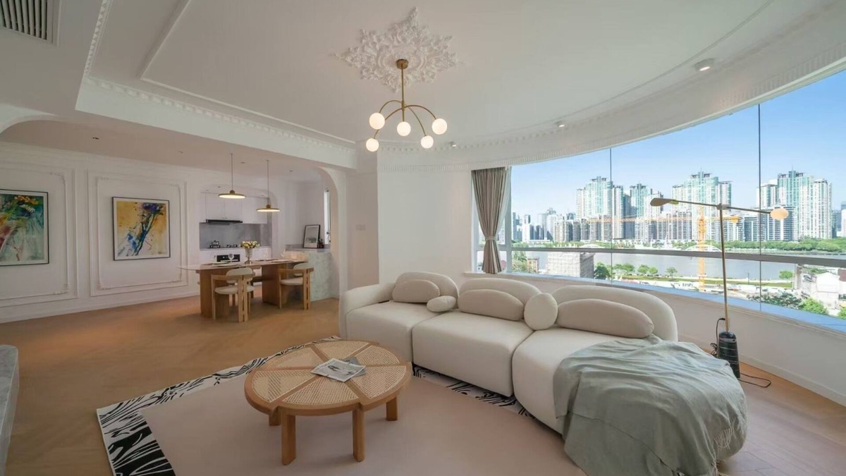 Downtown Shanghai Apartment | Eastern Hub - Simply Luxurious 3Bedroom 4Beds with Bund View