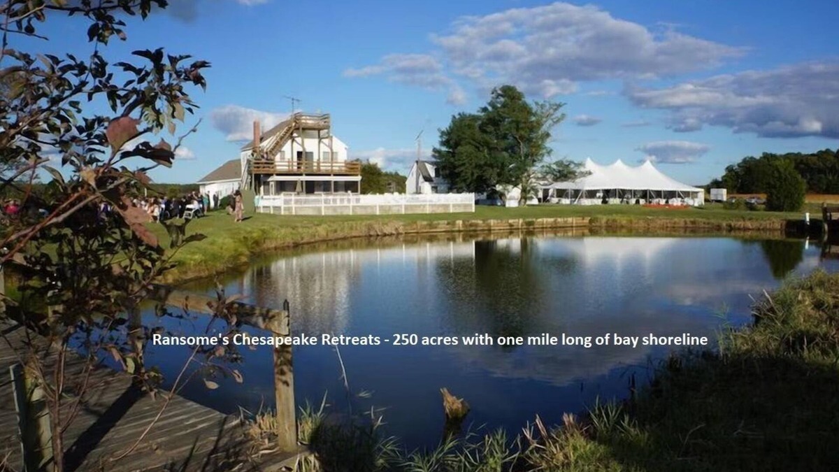Crocheron House | EASTERN SHORE/CAMBRIDGE 250 ACRES on CHESAPEAKE BAY VACATION/REUNION sleeps 40