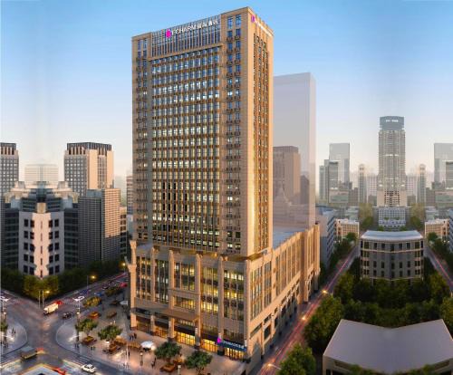Dongbao District Hotel | Echarm Hotel - Jingmen Yintai City Jingchu Institute of Technology
