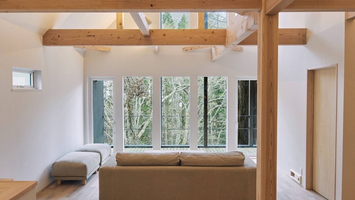 Yonezawa House | ECHO N Building A rental villa with a private saun/Yonezawa Yamagata