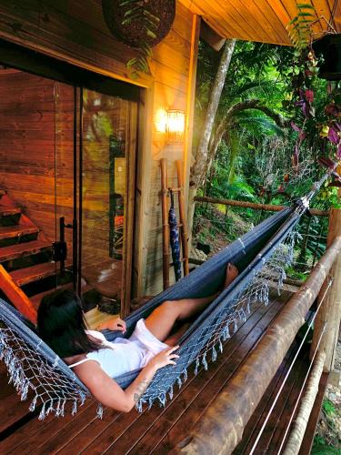 Trindade Ski Chalet | Eco Cabana a 150 metros da praia e centrinho