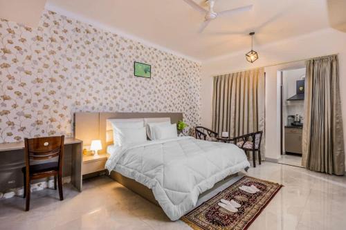 Sector 40 Apartment | Eco Charm in Every Corner with Balcony