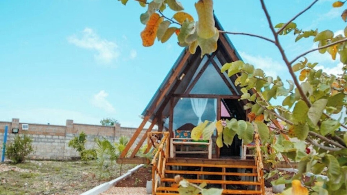Nungwi Cabin | "Eco-Friendly A-Frame Cabin 10min/Nungwi Beach