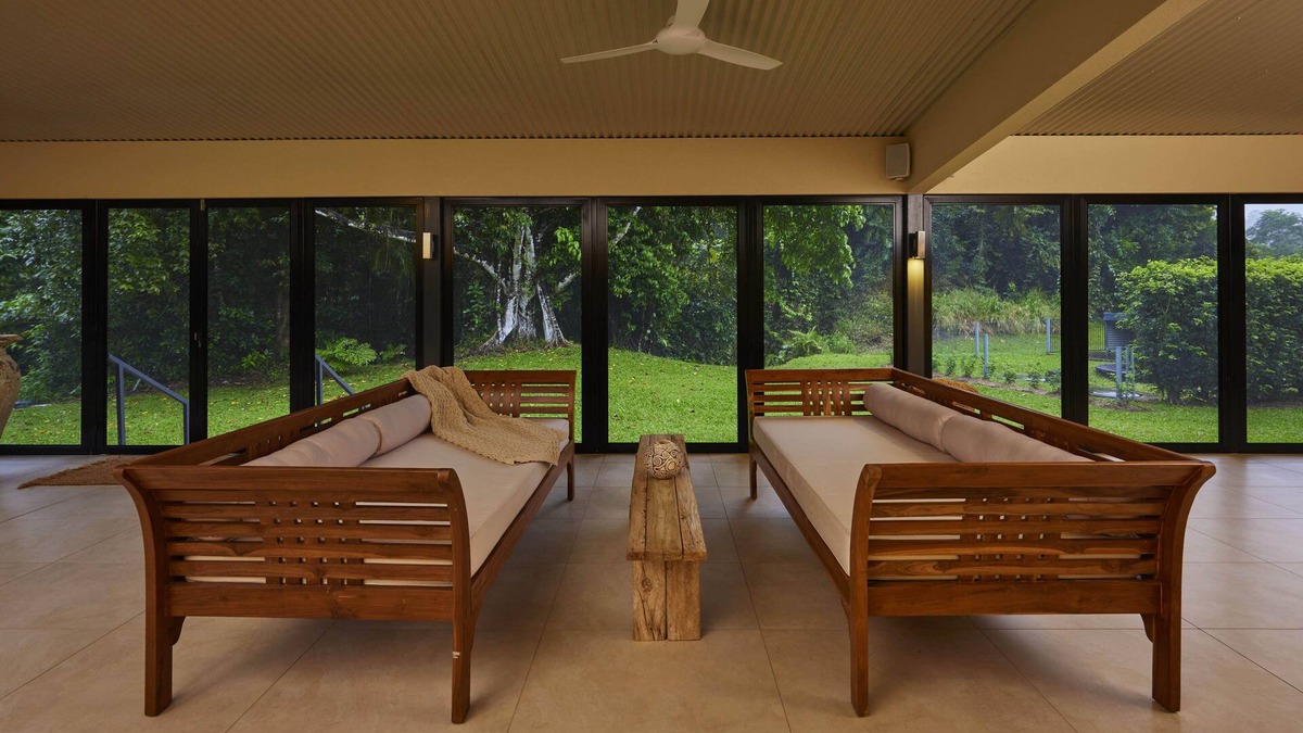 Coorumba House | Eco-luxury nestled in off-grid private paradise. Cradled by virgin river!