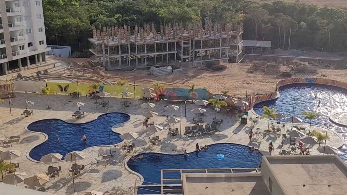 Setor Lagoa Quente Apartment | Eco Towers Thermal Water Resort - Caldas Novas - GO