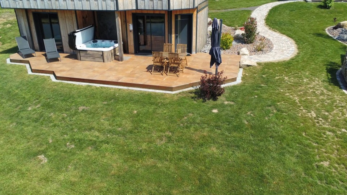 Anould Ski Chalet | Ecolodge le Cerf with private spa at Nature Cottage Vosges