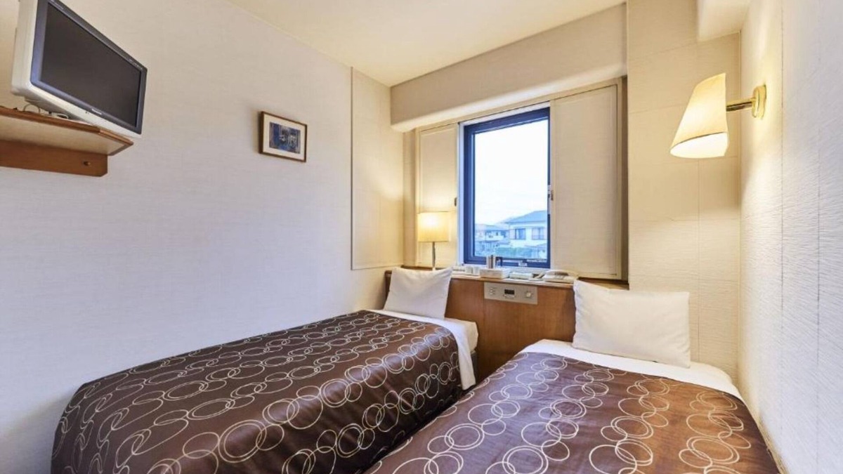 Urayasu Hotel | Economy Twin Smoking Welcome drink and VOD viewi/Urayasu Chiba