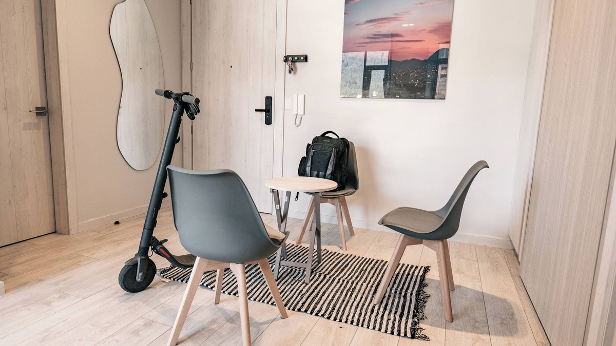 La Carolina Apartment | EcoVida707: Modern and sustainable studio apartment in the best area of Quito.
