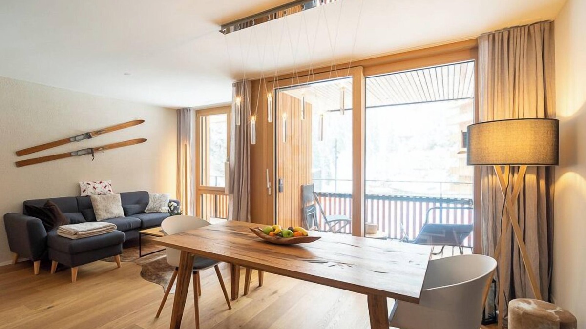 Flims Apartment | Edelweiss vacation apartment Casa Vallada: Modern 3.5-room apartment, 57 m².