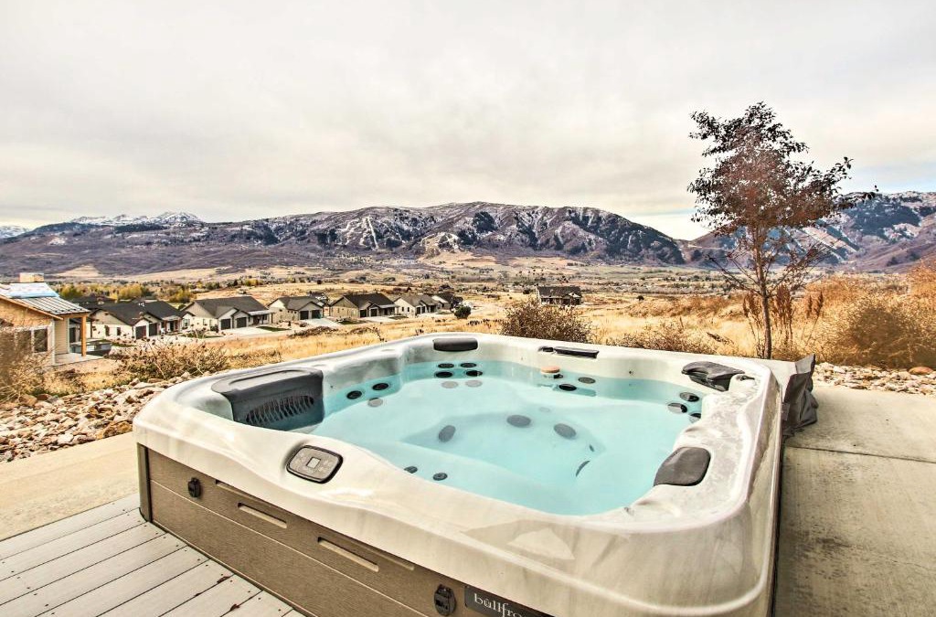 Wolf Creek House | Eden Home with Stunning View about 6 Mi to Skiing!