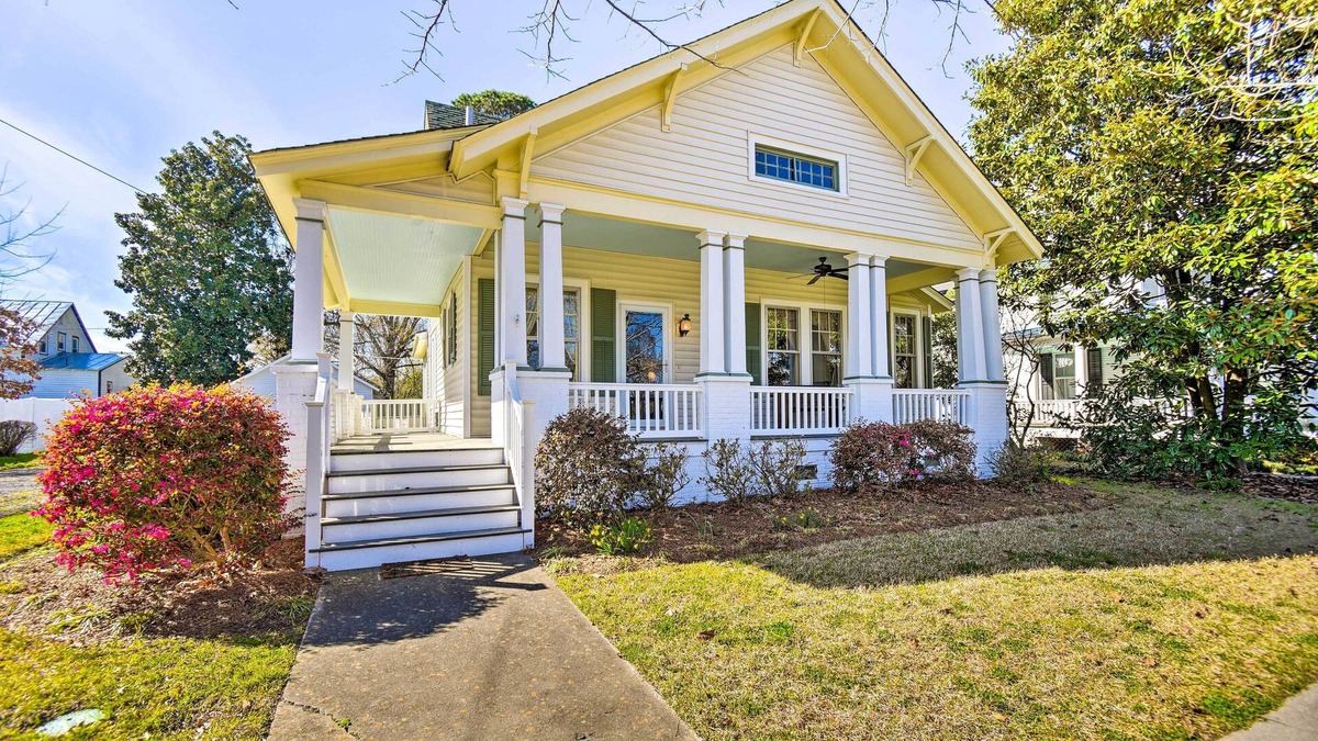 Edenton House | Edenton Vacation Rental w/Patio: Walk Downtown