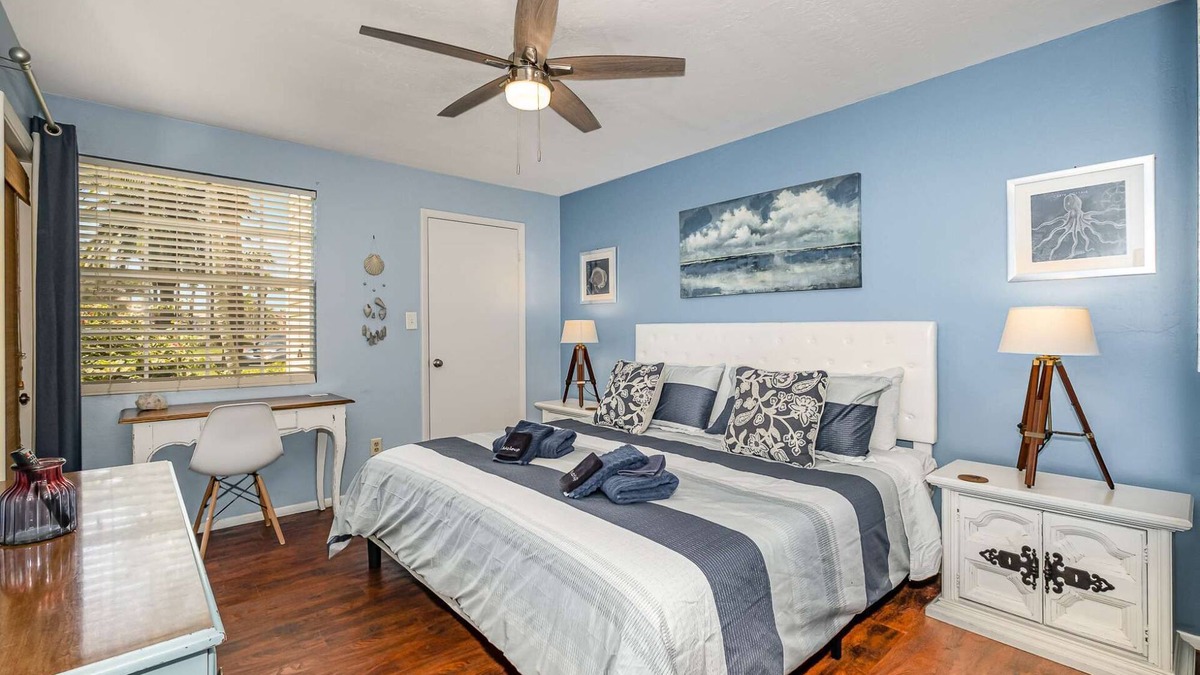 Ocean Side Village Condo | Egret · Ground Floor 2/2 Condo · Half Mile to Beach (King Bed in Master)