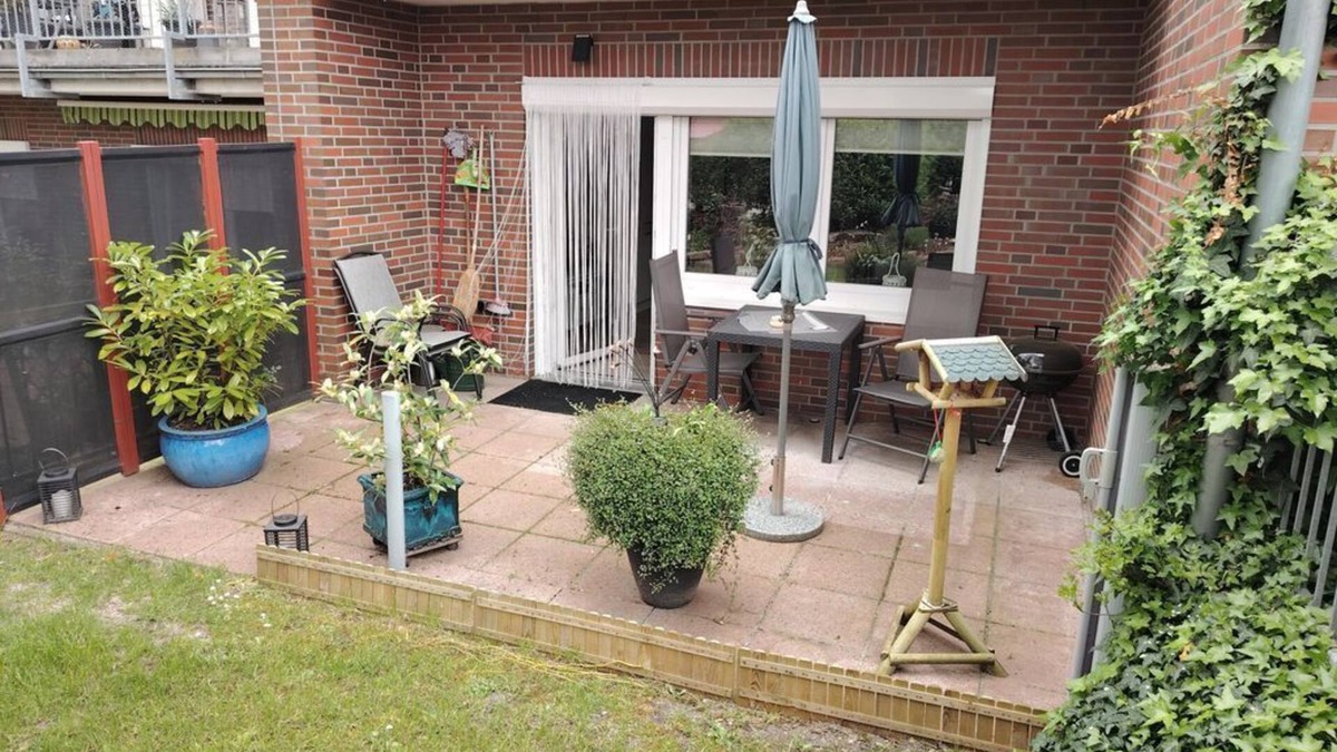 Wolthusen Apartment | Eiklenborg, FeWo Moi Tied - apartment/apartment, shower, WC, living/bedroom