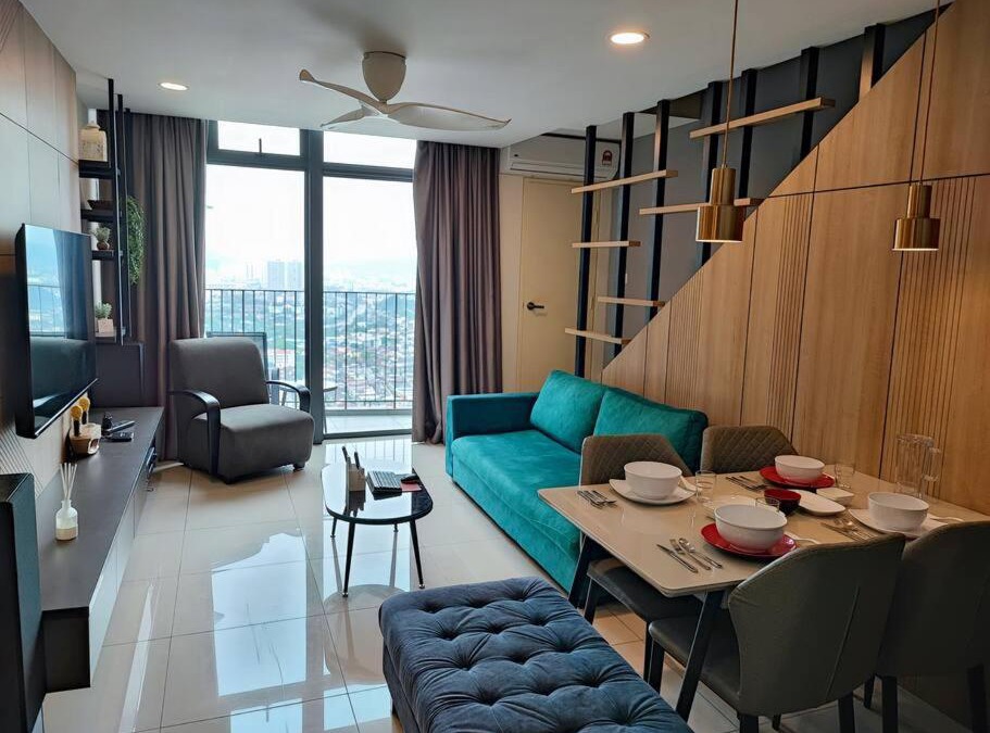 Taman Mutiara Apartment | ekocheras duplex suites balcony, drinking water, 24h check in
