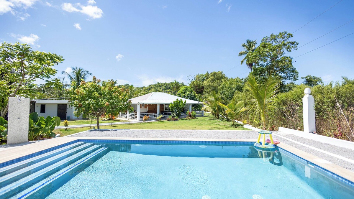 El Limon Villa | El Limon Family Palm House Las Terrenas