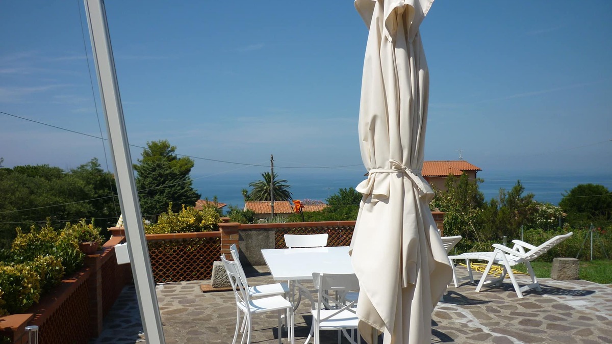 Zanca Villa | Elba island. Panoramic house at the Zanca, 3 bedrooms, 8 pax. large outdoor area