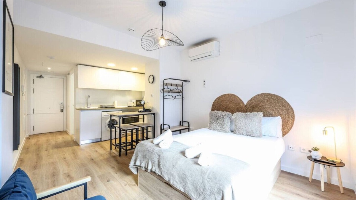 San Sebastian de los Reyes Apartment | Elegant Studio with Private Terrace by RentitUP
