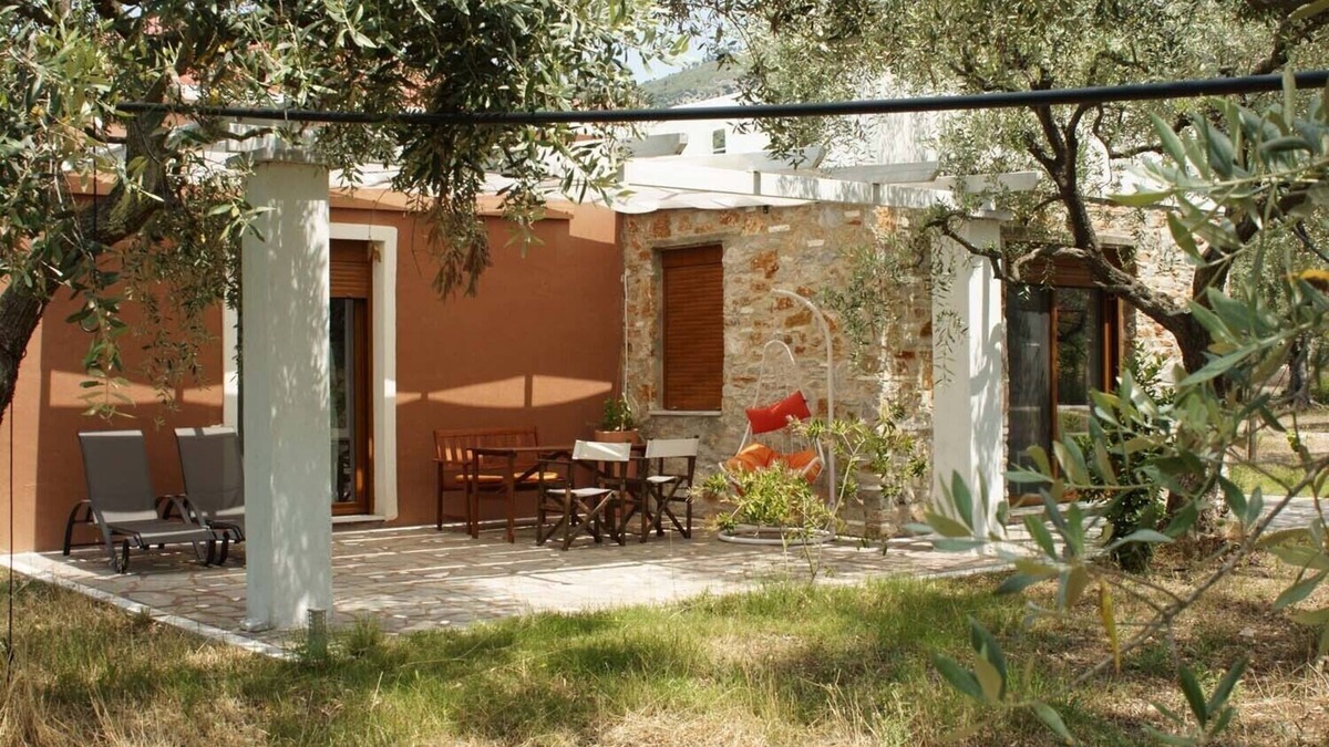 Megalos Prinos House | ELEA 2, NEW STONE HOUSES, IN AN OLIVE GROVE, QUIET PLACE, IN THASSOS