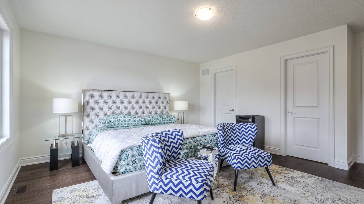 Bradford House | Elegant Master Bedroom Suite