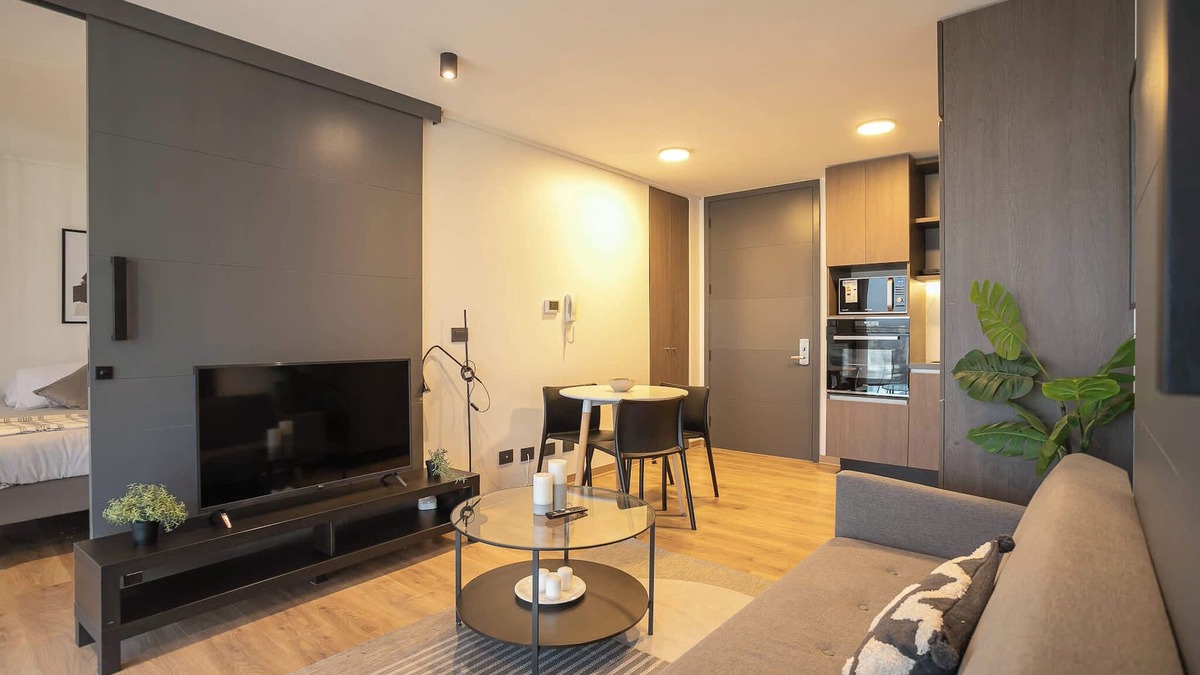 El Golf Apartment | Elegancia en Las Condes 2D2B con Estilo