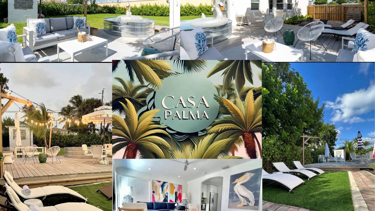 Southside House | Elegant 2BR Home w/King Bed, MegaYard & Tank Pool