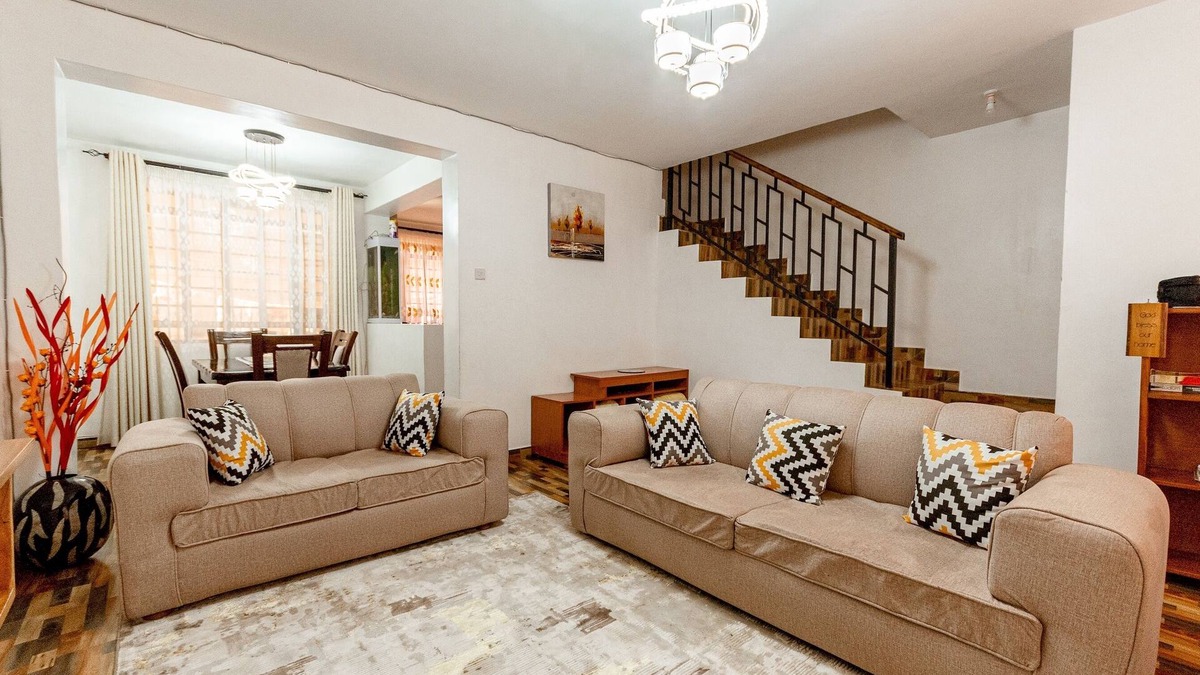 Nairobi House | Elegant 3bedroom Townhouse with a Rooftop Terrace