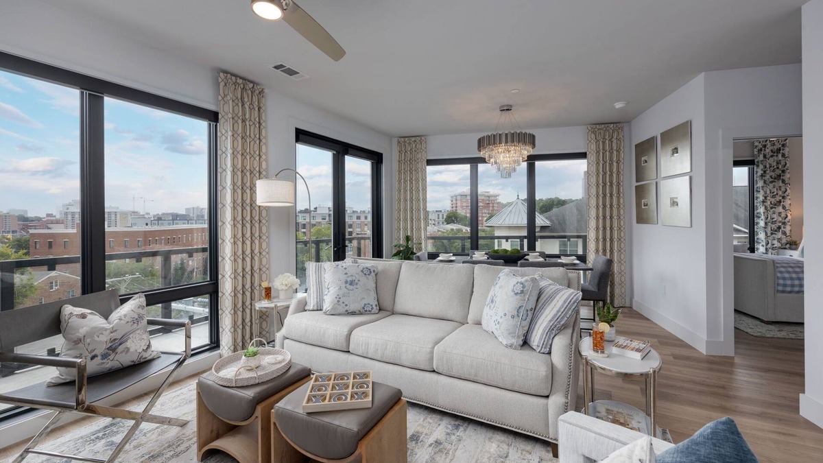 West End Condo | Elegant Corner Penthouse with Private Balcony, Skyline Views, Pool, and Gym