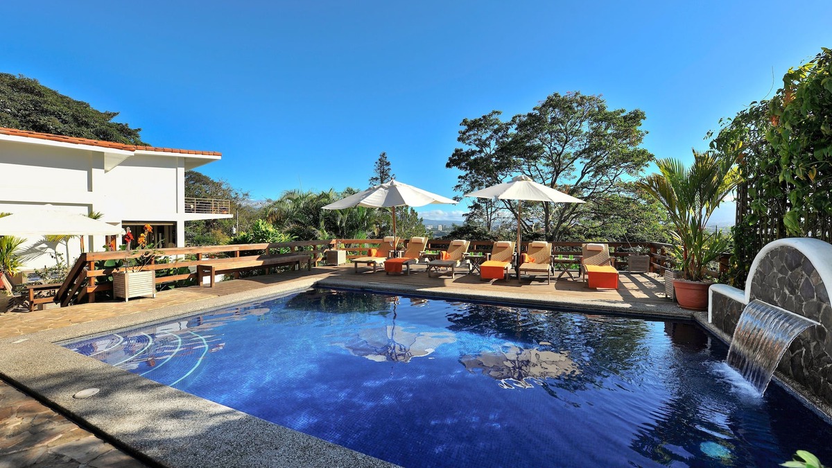 Escazu House | Elegant, fully equipped residence with heated pool and great views
