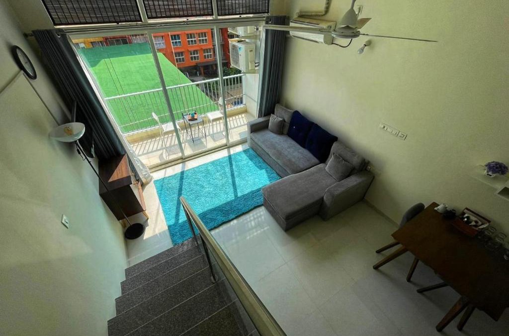 Chicalim Apartment | Elegant Loft Apartment at Tata Rio De Goa T3-606