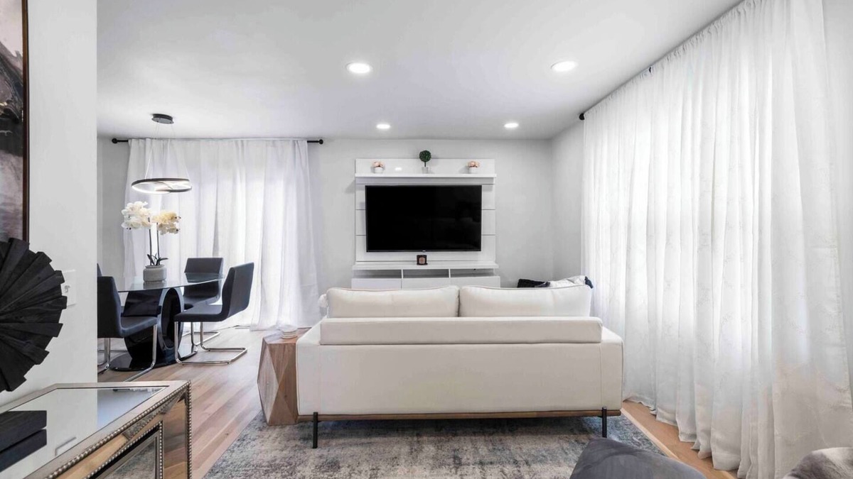 Brookline Station House | Elegant Modern 2BR Escape with Secure Garage Parking