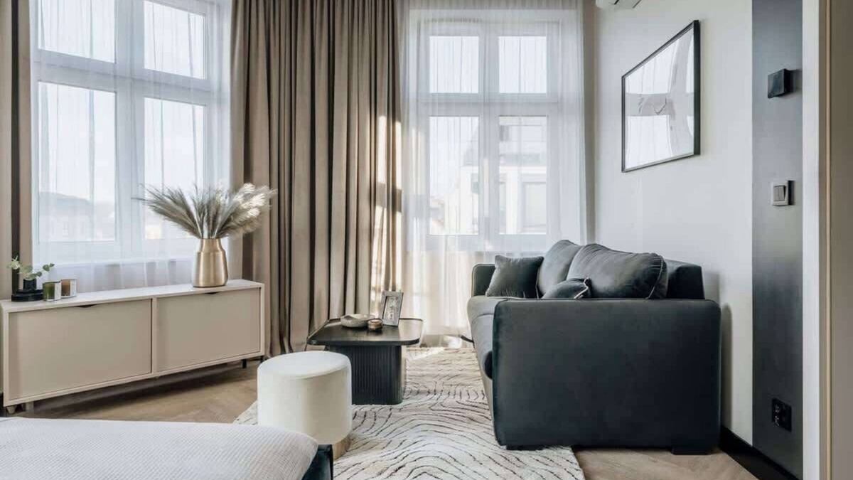 Piasek Południe Apartment | Elegant One-Bedroom Getaway