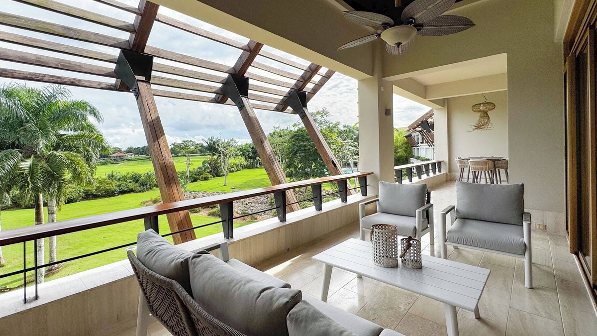 Casa de Campo Apartment | Elegant penthouse w/stunning view over Dye Fore Golf & close to Altos de Chavón