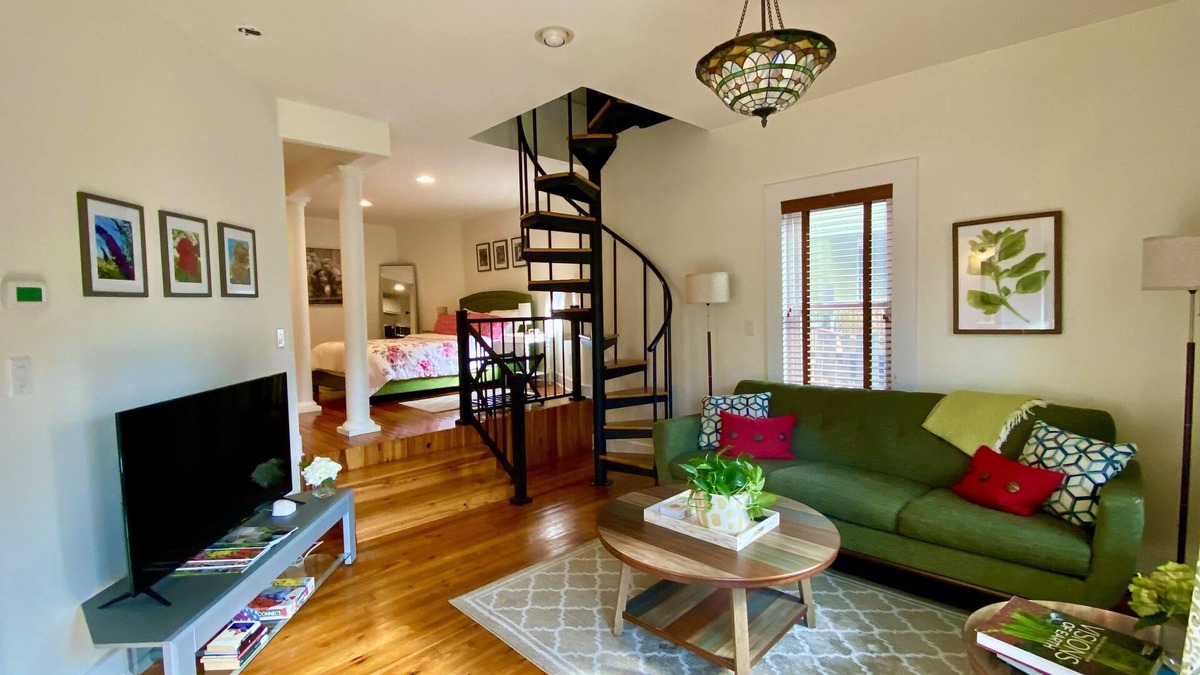 Historic Montford Apartment | Elegant Retreat in Montford Victorian!