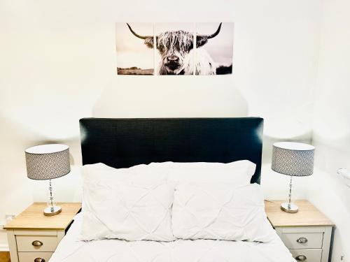 City Centre Glasgow House | Elegant Room in Glasgow City Center