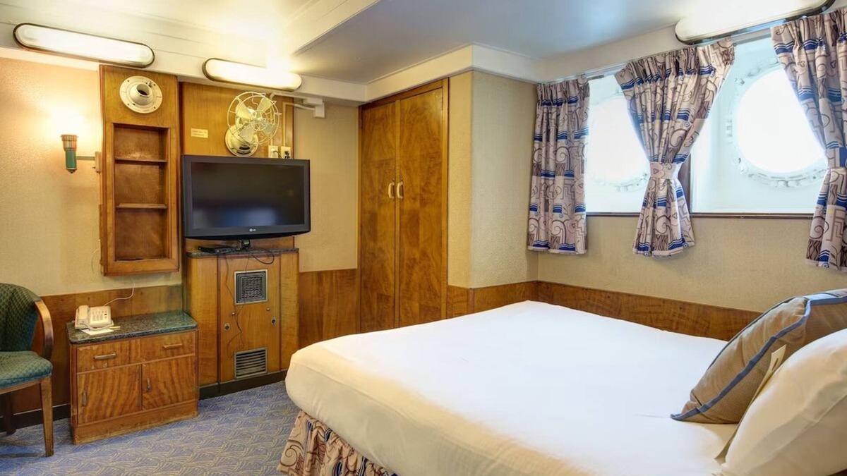 Harbor Hotel | Elegant Room on Historic Ship Perfect for a Romantic Escape