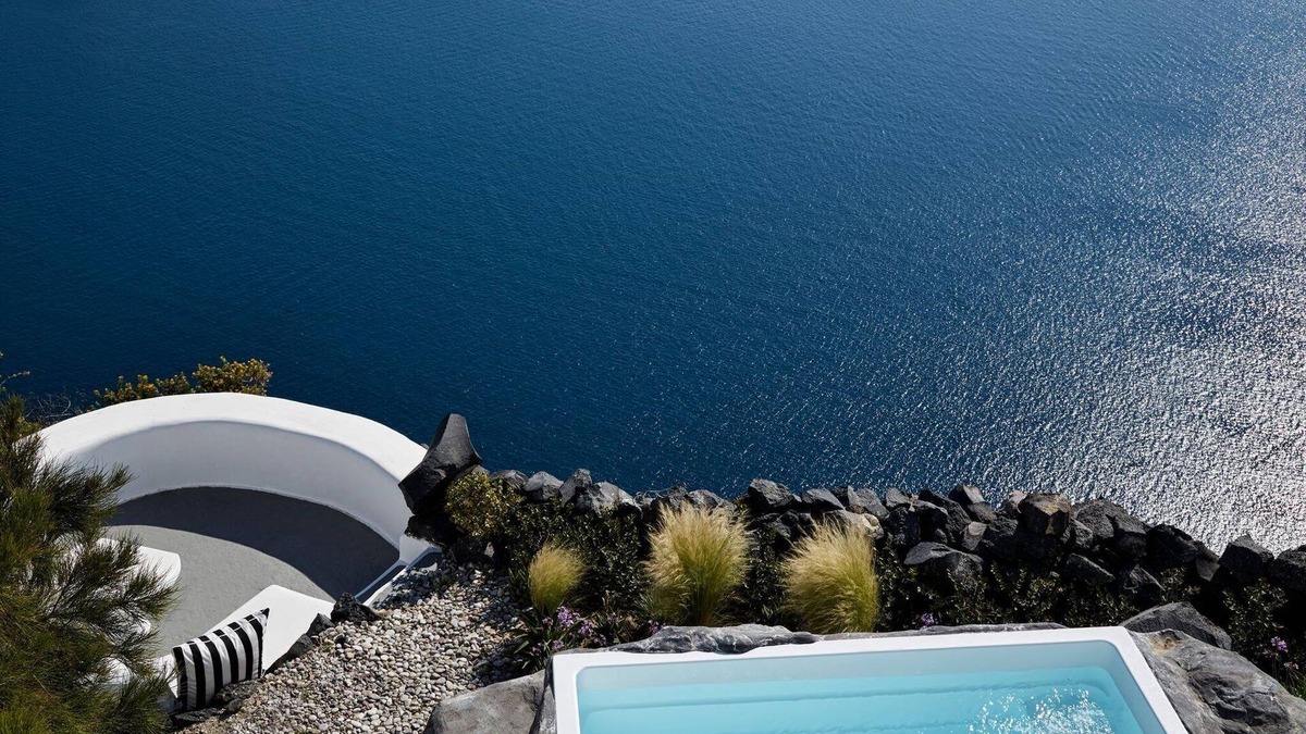 Firostefani Villa | Elegant Santorini Villa | Private Plunge Pool | Eden Villas Two Bedroom Villa |.